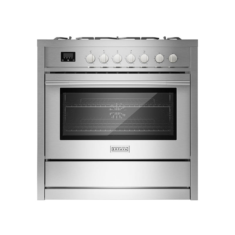 Empava - 36-inch Freestanding Range Gas Cooktop And Oven - EMPV-36GR12 - IMG1