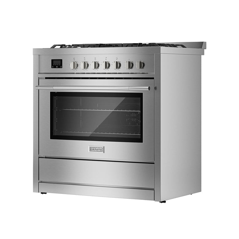 Empava - 36-inch Freestanding Range Gas Cooktop And Oven - EMPV-36GR12 - IMG4