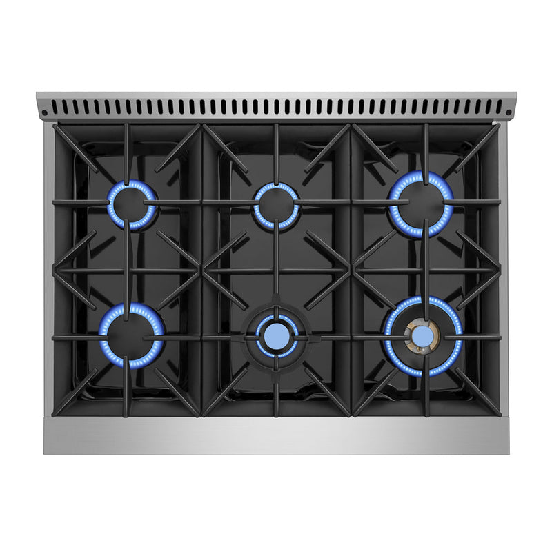 Empava - 36-inch Pro-Style Slide-In Single Oven Gas Range - EMPV-36GR08 - IMG7