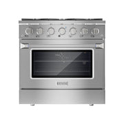 Empava - 36-inch Pro-Style Slide-In Single Oven Gas Range - EMPV-36GR08 - IMG1