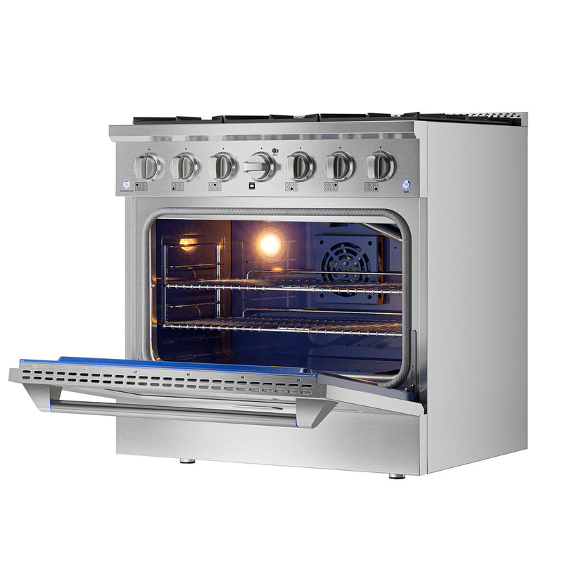 Empava - 36-inch Pro-Style Slide-In Single Oven Gas Range - EMPV-36GR08 - IMG5