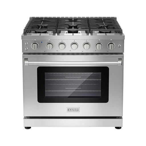 Empava - 36-inch Pro-Style Slide-in Single Oven Gas Range - EMPV-36GR11 - IMG2