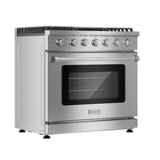 Empava - 36-inch Pro-Style Slide-in Single Oven Gas Range - EMPV-36GR11 - IMG3