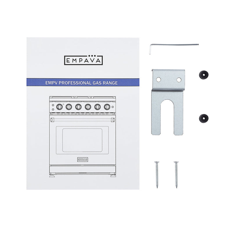 Empava - 36-inch Pro-Style Slide-in Single Oven Gas Range - EMPV-36GR11 - IMG12