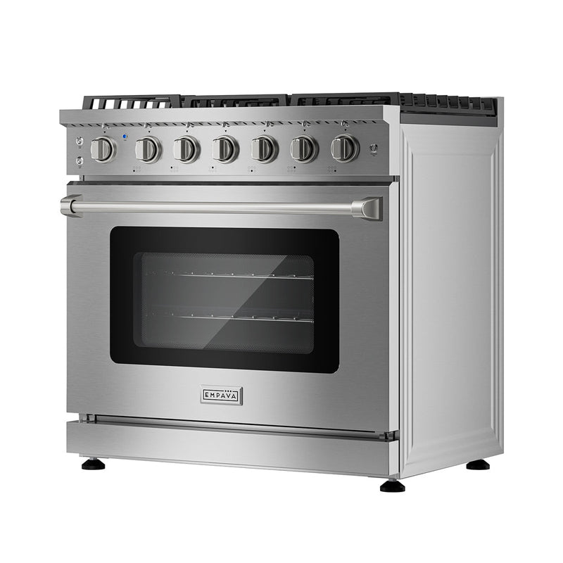 Empava - 36-inch Pro-Style Slide-in Single Oven Gas Range - EMPV-36GR11 - IMG4