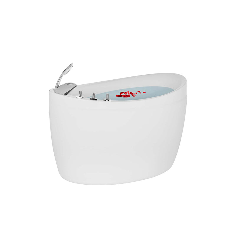 Empava - 48" Freestanding Japanese-Style Air Massage Bathtub with Reversible Drain - EMPV-48JT011 - IMG6