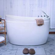 Empava - 48" Freestanding Japanese-Style Air Massage Bathtub with Reversible Drain - EMPV-48JT011 - IMG4