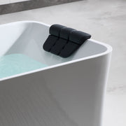 Empava - 59" Freestanding Rectangle Whirlpool Bathtub with Center Drain - EMPV-59AIS15 - IMG7