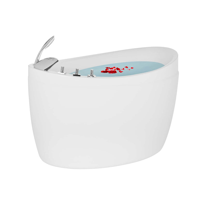 Empava - 59" Freestanding Japanese-Style Soaking Tub with Reversible Drain - EMPV-59FT002 - IMG2
