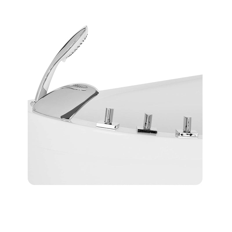 Empava - 59" Freestanding Japanese-Style Soaking Tub with Reversible Drain - EMPV-59FT002 - IMG8