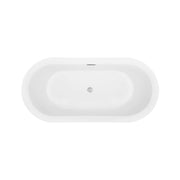 Empava - 59" Freestanding Soaking Tub with Center Drain - EMPV-59FT1505 - IMG8