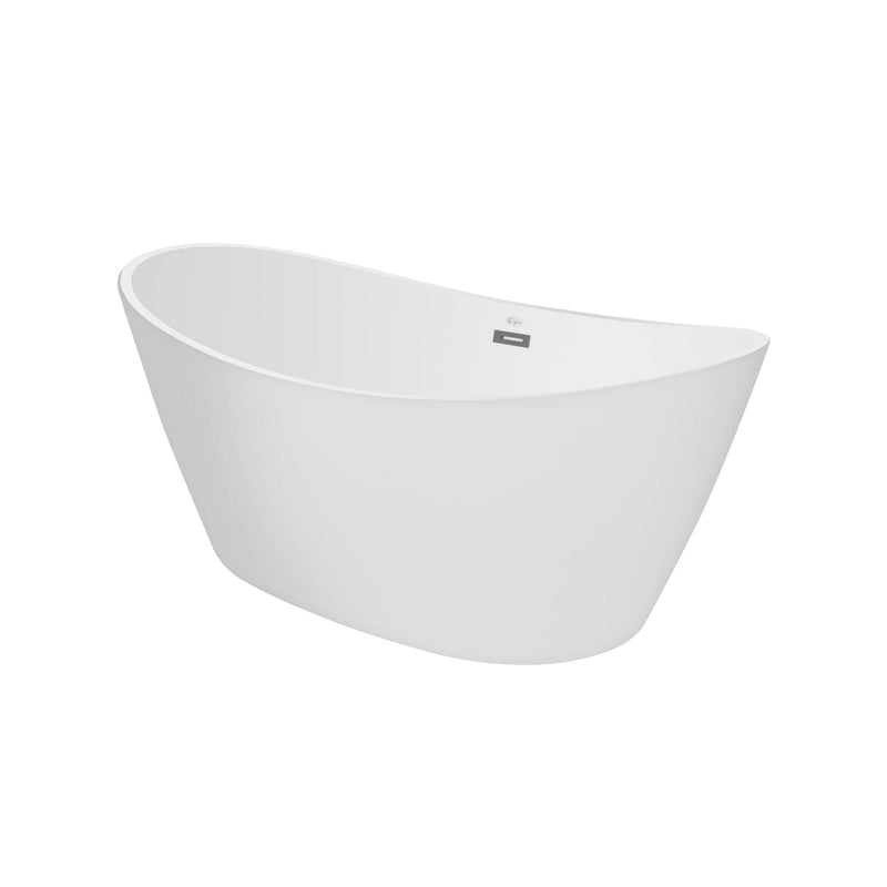 Empava - 59" Freestanding Soaking Tub with Center Drain - EMPV-59FT1518 - IMG9