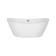 Empava - 59" Freestanding Soaking LED Tub with Center Drain - EMPV-59FT1518LED - IMG4