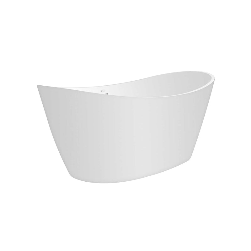 Empava - 59" Freestanding Soaking LED Tub with Center Drain - EMPV-59FT1518LED - IMG8