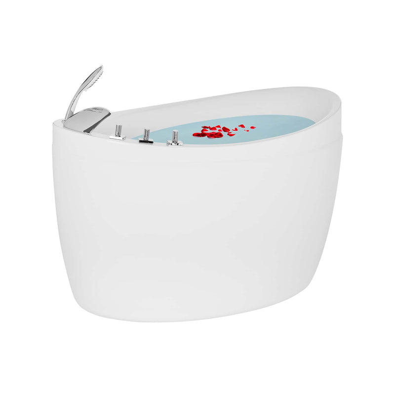 Empava - 59" Freestanding Japanese-Style Air Massage Bathtub with Reversible Drain - EMPV-59JT011 - IMG5