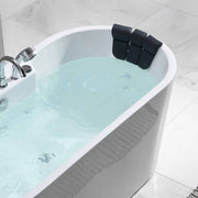Empava - 67" Freestanding Oval Whirlpool Bathtub with Center Drain - EMPV-67AIS01 - IMG7