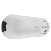 Empava - 67" Acrylic Freestanding Whirlpool Tub with Reversible Drain - EMPV-67AIS05 - IMG8