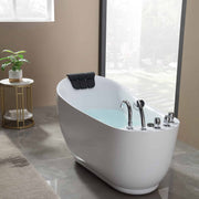 Empava - 67" Acrylic Freestanding Whirlpool Tub with Reversible Drain - EMPV-67AIS05 - IMG4