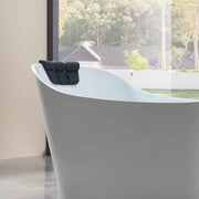 Empava - 67" Freestanding Whirlpool Tub with Faucet and Reversible Drain - EMPV-67AIS09 - IMG7