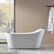 Empava - 67" Freestanding Whirlpool Tub with Faucet and Reversible Drain - EMPV-67AIS09 - IMG4