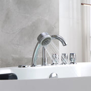 Empava - 67" Acrylic Freestanding Whirlpool Bathtub with Center Drain - EMPV-67AIS13 - IMG8