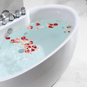 Empava - 67" Acrylic Freestanding Whirlpool Bathtub with Center Drain - EMPV-67AIS13 - IMG7
