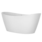 Empava - 67" Freestanding Soaking LED Tub with Center Drain - EMPV-67FT1518LED - IMG8
