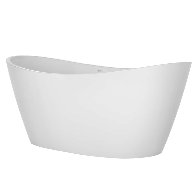 Empava - 67" Freestanding Soaking LED Tub with Center Drain - EMPV-67FT1518LED - IMG8