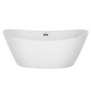 Empava - 67" Freestanding Soaking LED Tub with Center Drain - EMPV-67FT1518LED - IMG9