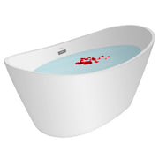 Empava - 67" Freestanding Soaking LED Tub with Center Drain - EMPV-67FT1518LED - IMG6