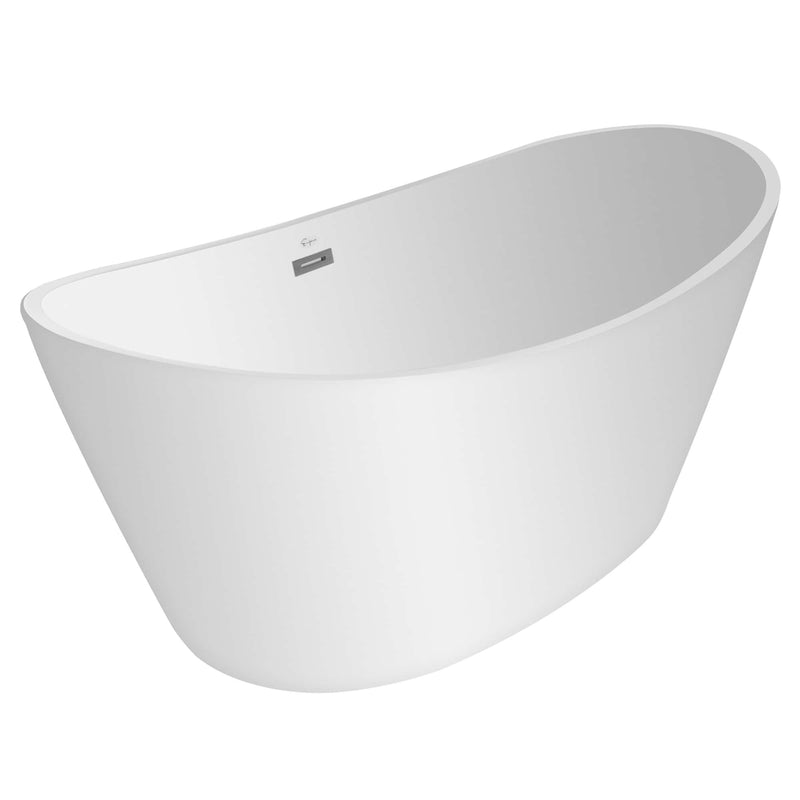 Empava - 67" Freestanding Soaking LED Tub with Center Drain - EMPV-67FT1518LED - IMG7