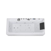 Empava - 67" Alcove Combination Massage Inline Heater LED Tub with Left Drain - EMPV-67JT351LED - IMG13