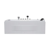 Empava - 67" Alcove Combination Massage Inline Heater LED Tub with Left Drain - EMPV-67JT351LED - IMG11