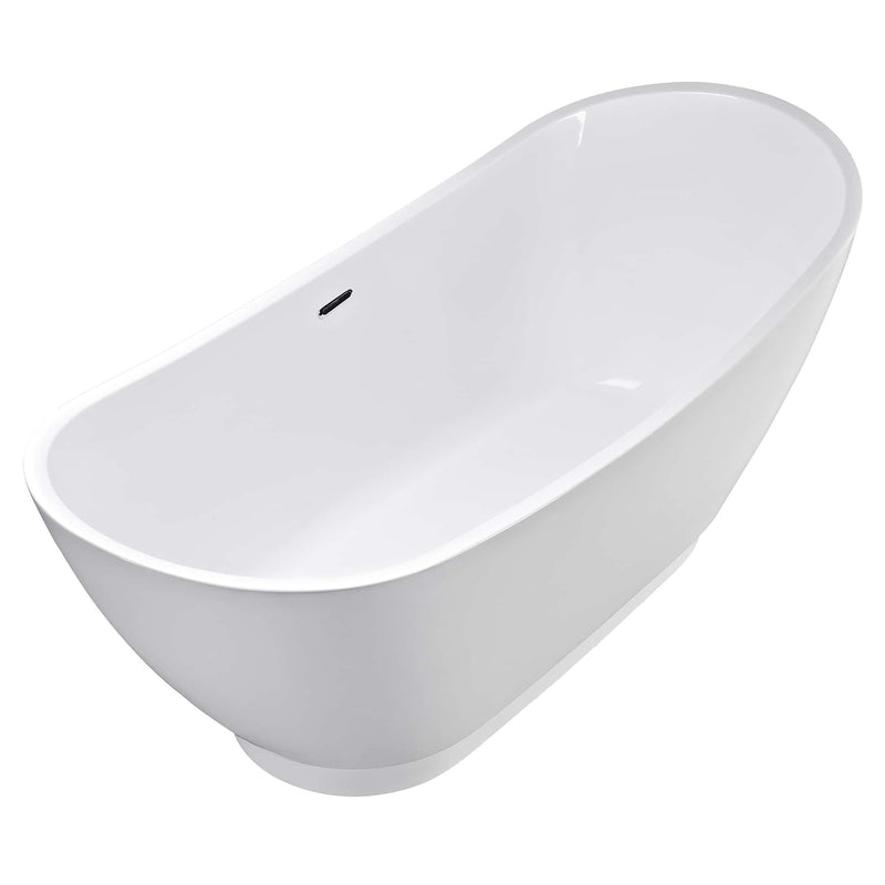 Empava - 69" Freestanding Soaking Tub with Center Drain - EMPV-69FT1603 - IMG8