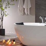 Empava - 71" Acrylic Freestanding Whirlpool Bathtub with Center Drain - EMPV-71AIS14 - IMG6