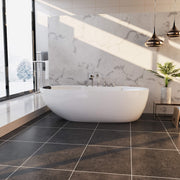 Empava - 71" Acrylic Freestanding Whirlpool Bathtub with Center Drain - EMPV-71AIS14 - IMG2