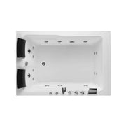 Empava - 71" Alcove Whirlpool 2-Person Bathtub with Right Drain - EMPV-71JT667B - IMG9