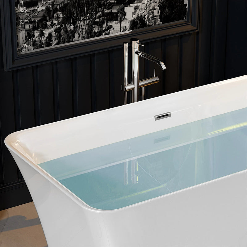 Empava - 59" Freestanding Soaking Tub with Center Drain - EMPV-59FT1511 - IMG5