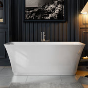 Empava - 59" Freestanding Soaking Tub with Center Drain - EMPV-59FT1511 - IMG1