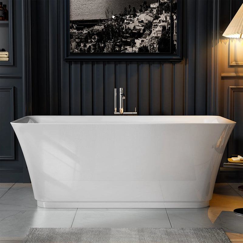 Empava - 59" Freestanding Soaking Tub with Center Drain - EMPV-59FT1511 - IMG1