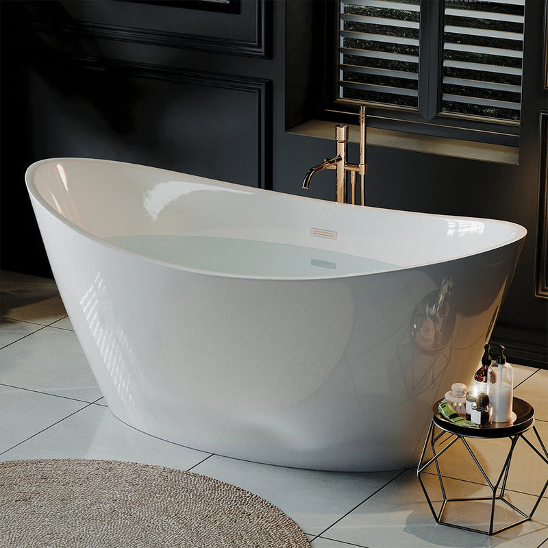 Empava - 67" Freestanding Soaking Tub with Center Drain - EMPV-67FT1518 - IMG3