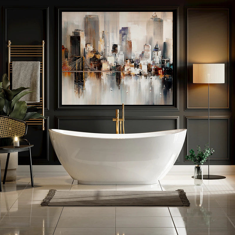 Empava - 69" Freestanding Soaking Tub with Center Drain - EMPV-69FT1603 - IMG5