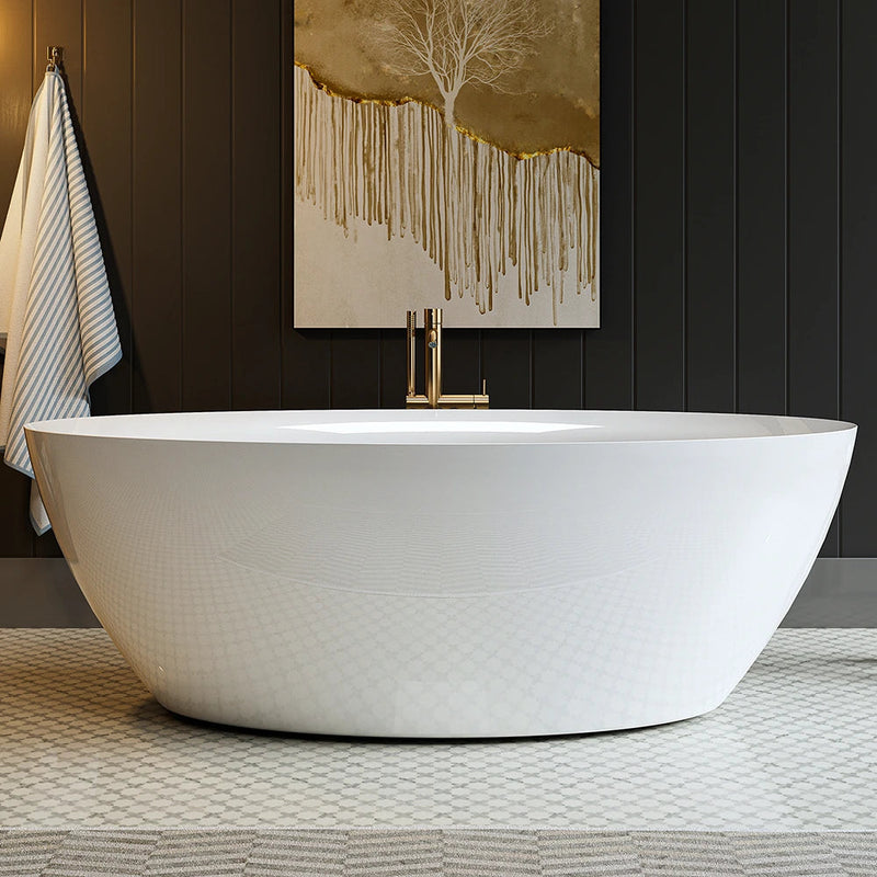 Empava - 71" Freestanding Soaking Tub with Center Drain - EMPV-71FT1503 - IMG1