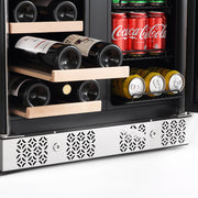 Empava - 24-inch Dual Zone Wine and Beer Fridge Beverage Cooler - EMPV-BR03D - IMG10