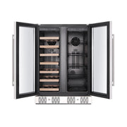 Empava - 24-inch Dual Zone Wine and Beer Fridge Beverage Cooler - EMPV-BR03D - IMG4