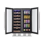 Empava - 24-inch Dual Zone Wine and Beer Fridge Beverage Cooler - EMPV-BR03D - IMG3