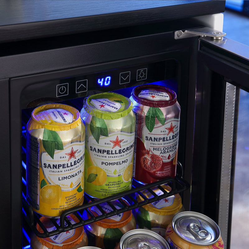 Empava - 24-inch Dual Zone Wine and Beer Fridge Beverage Cooler - EMPV-BR03D - IMG8