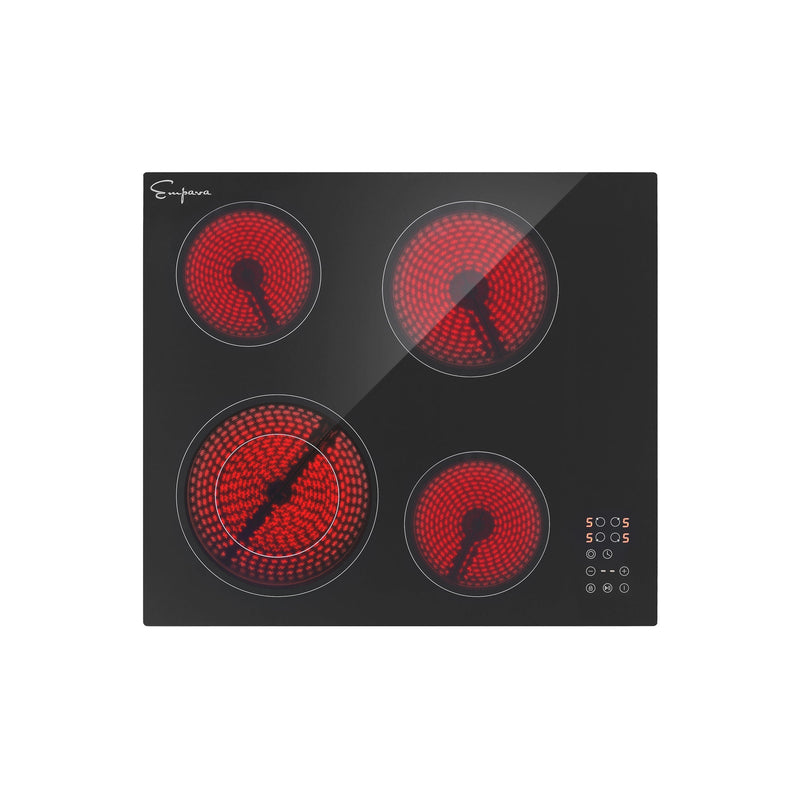 Empava - 24-inch Black Electric Radiant Cooktop - EMPV-24REC11 - IMG1