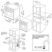 Empava - 24-inch 2.3 Cu. ft. Gas Wall Oven - EMPV-24WO10L - IMG9