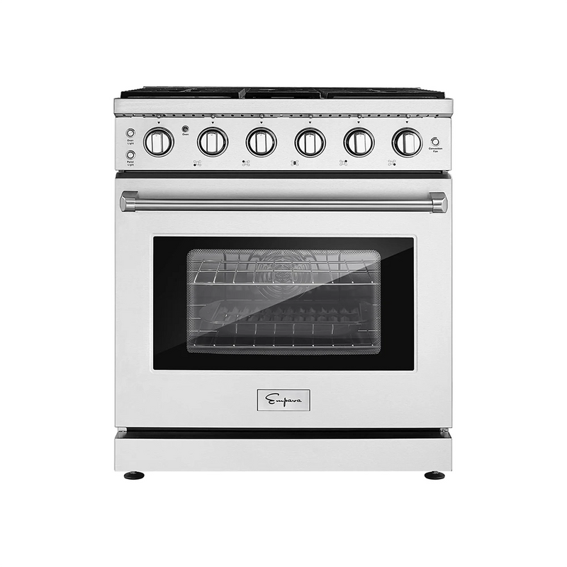 Empava - 2 PCS / 30" Gas Range & 30" Range Hood-30RH06 & 30GR10 - EMPV-30RH06 & EMPV-30GR10 - IMG3